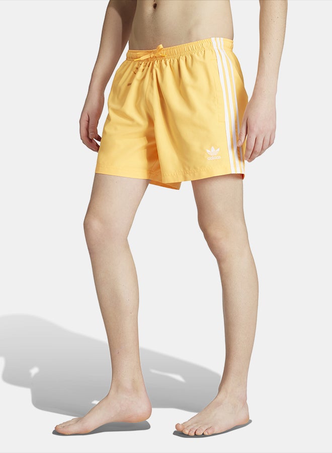 Adidas Adicolor 3-Stripes 5-Inch Swim Shorts - Image 4