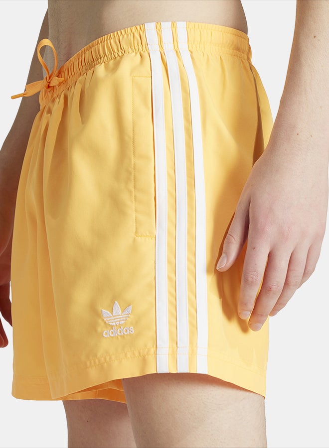 Adidas Adicolor 3-Stripes 5-Inch Swim Shorts - Image 2