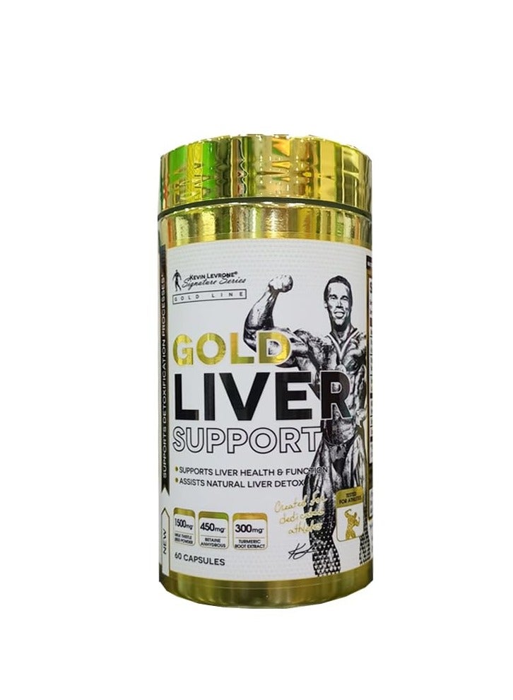 Kevin Levrone Gold Liver Support 60 Capsules - Image 1