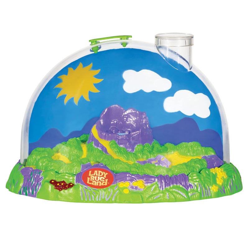 Insect Lore Live Ladybug Growing Kit | Ladybug Land Habitat | 10-15 Live Pink Spotted Ladybug Larvae Included - Image 2