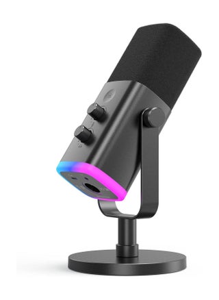 FIFINE XLR/USB Gaming Streaming Microphone, RGB PC Mic with Headphones Jack, Mute Button, Gain Knob, Computer Mic for Recording Podcasting YouTube Vocal on PS4/PS5-AM8 - pzsku/Z3D37FADE938C109BB3BEZ/45/_/1690893704/2bb7f947-3147-4f0e-bdbe-65f40f083670