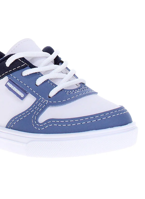 موليكينهو Molekinho Infant Boys Sneakers White | Made In Brazil