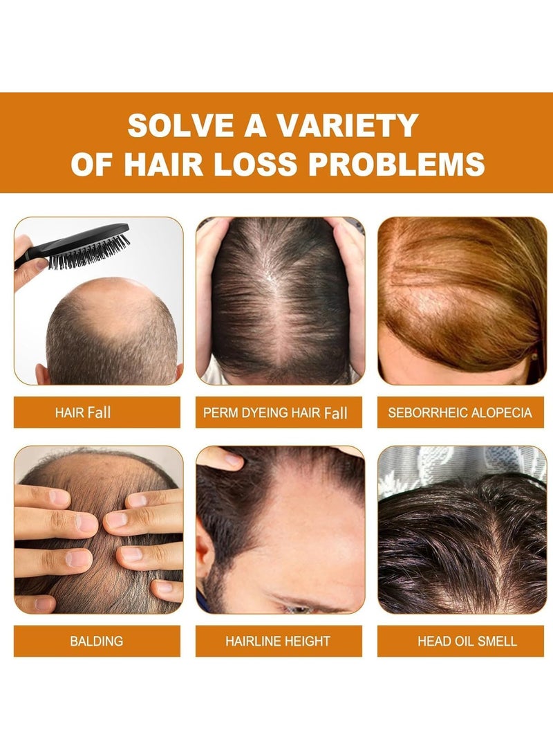 إيلهو شامبو نمو الشعر بماء الأرز، شامبو طبيعي لنمو الشعر للرجال والنساء، شامبو البيوتين لنمو الشعر لمنع تساقط الشعر، شامبو عادي لجميع أنواع الشعر، 100 مل - Image 2