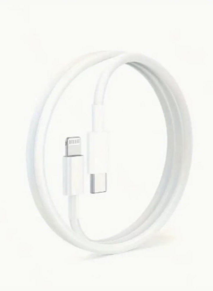 iphone 15 302 A 60W TYPE C to LIGHTNING Charging Cable for MacBook Air Mac Book Pro Type C Cord for New iPad Pro 12.9/11 Air 4/5 Mini 6 Samsung Pixel All PD USB C Charger 1M
