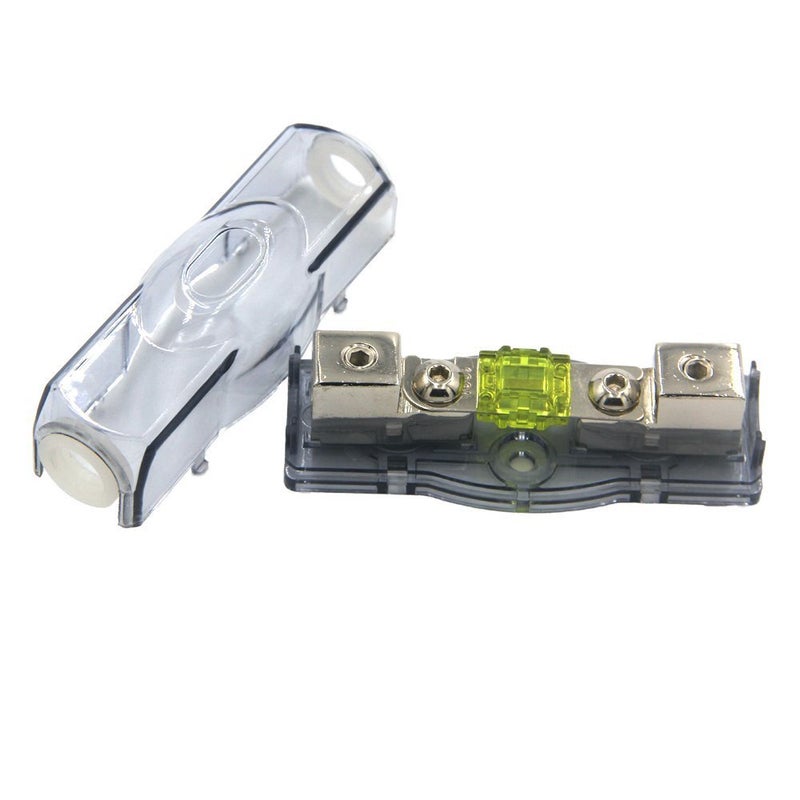 Generic ZOOKOTO 100A Car Audio Power Wire Fuse Holder, Car Boat Marine Auto manlFuse Box Fuse Block 4 Gauge 100 Amp  - Image 1