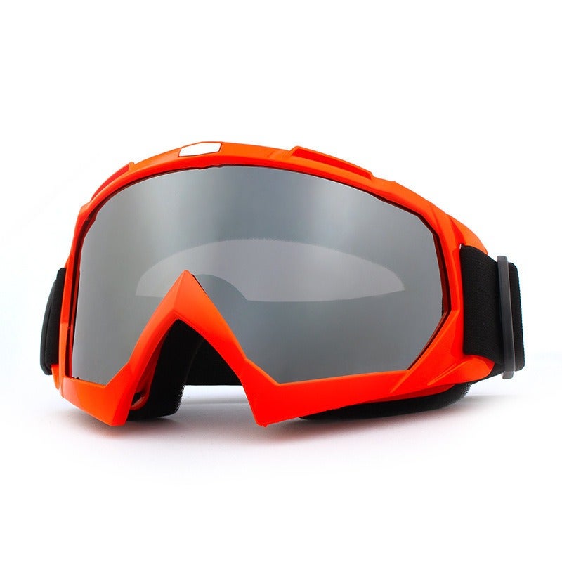 Qi Ta Unisex Sports Cycling Ski Goggles for Outdoor Mountaineering, Motocross Motorcycle Windproof Glasses - Image 1