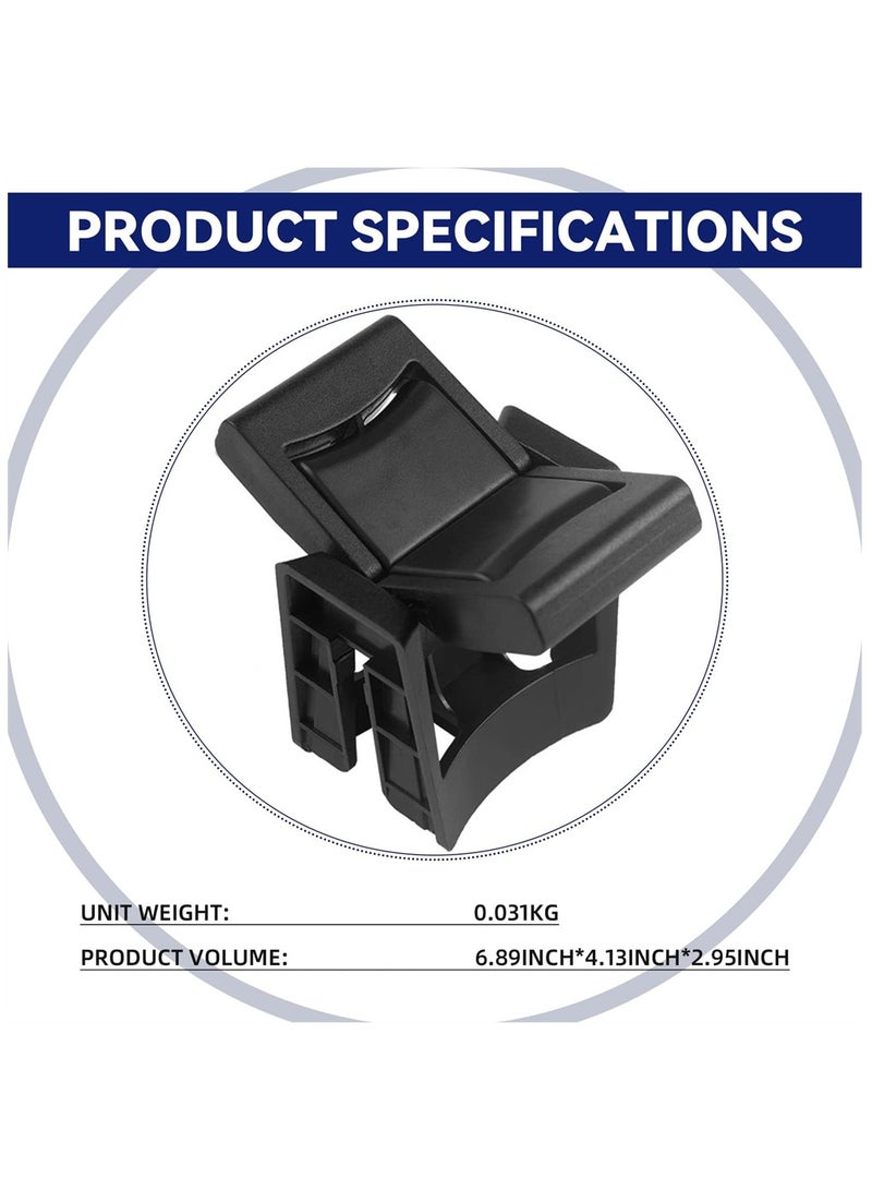 SYOSI Cup Holder Insert Divider, Center Console Drink Cup Holder Insert Divider Fits Most Cup Sizes, Compatible with Toyota Highlander 2014 2020, Replacement for Highlander Accessories - Image 3