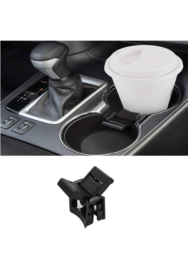 SYOSI Cup Holder Insert Divider, Center Console Drink Cup Holder Insert Divider Fits Most Cup Sizes, Compatible with Toyota Highlander 2014 2020, Replacement for Highlander Accessories - Image 1