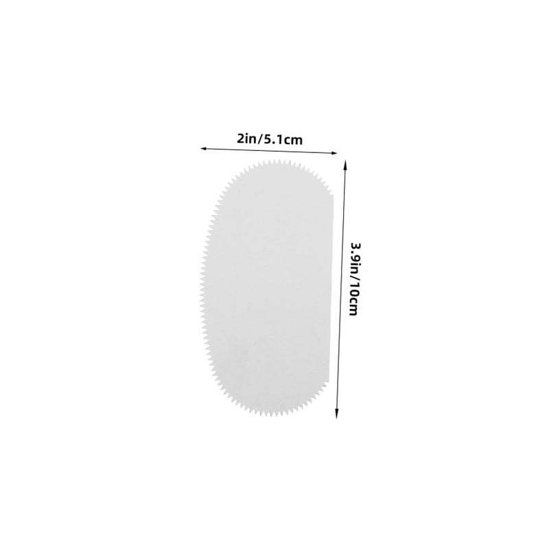 Stainless Steel Serrated Scraper Set of 2 for Clay Sculpting Pottery Crafting Ergonomic Lightweight Easy Clean - Image 3