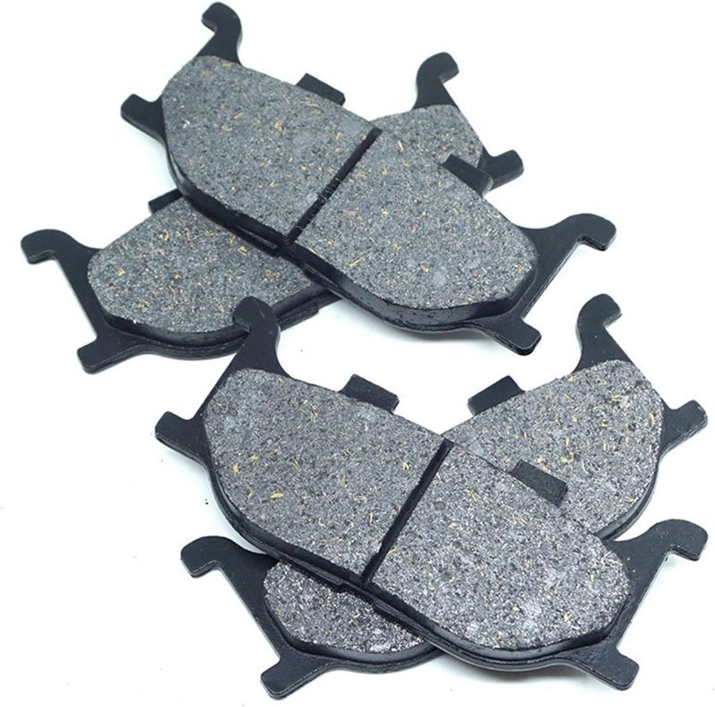 QASULER Front Rear Brake Pads Set for MT-03