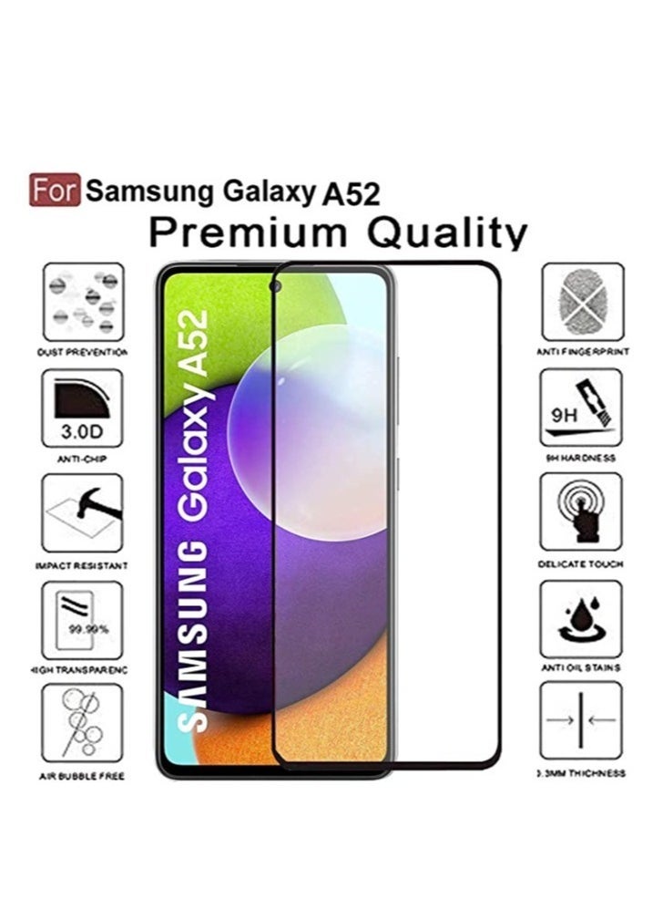 Raxoom (2 Pack) Ultra High Definition Tempered Glass Screen Protector Designed for Samsung Galaxy A52, HD Screen Saver - Image 3