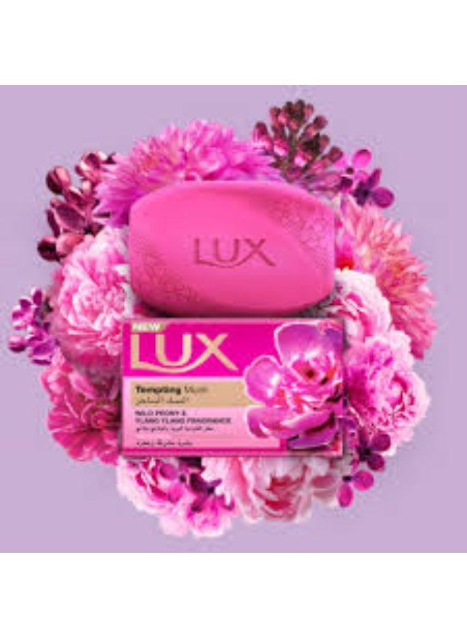 Lux Soap (Tempting Musk) With Wild Peony & Ylang Ylang Fragrance 170g X 4Pcs - Image 2