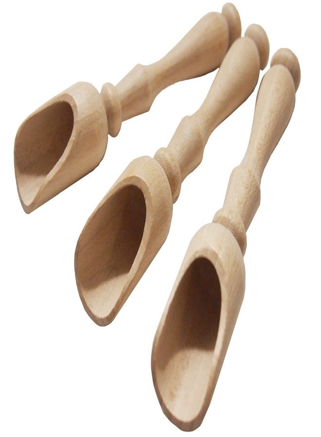 EFO Stylish Wooden Scoops (3x5 3/4" (14cm)) - Image 1