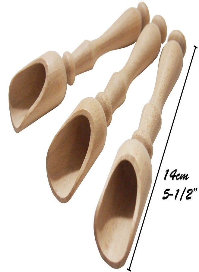 EFO Stylish Wooden Scoops (3x5 3/4" (14cm)) - Image 2