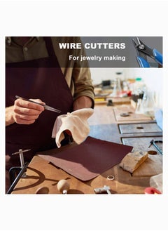 Y&D Small wire cutters for crafting Wire cutter Side pliers Flush Diagonal cutting cut Jewelry flush side  - Image 5