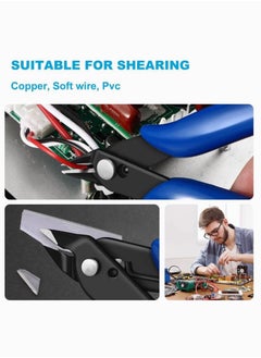 Y&D Small wire cutters for crafting Wire cutter Side pliers Flush Diagonal cutting cut Jewelry flush side  - Image 3