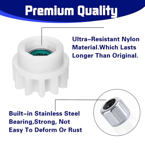 FOJOO 3 Pack Pedal Bearing Replacement for OCedar Mop Bucket - Easy Fix for 90% Rotation Mop Bucket on The Market, Compatible with mop Head Pedal Clutch Bearing Repair Kit - Image 3