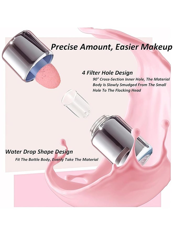 AZTK Jello Color Liquid Blush, Jelly Color Liquids Blushes With Sponge Head, Matte Nude Makeup Blusher Cream, Lasting, Lightweight, All-day Moisturizing And Smooth, Self-Contained Brush, Portable Makeup (JC05) - Image 4