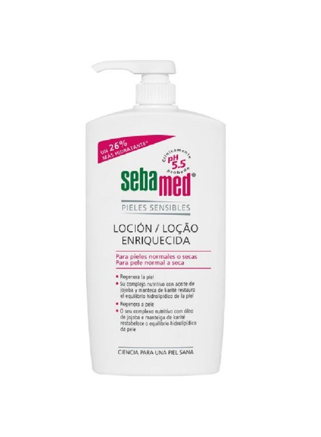 Sebamed Enriched Lotion for Sensitive and Dry Skin 1000ml - Image 2