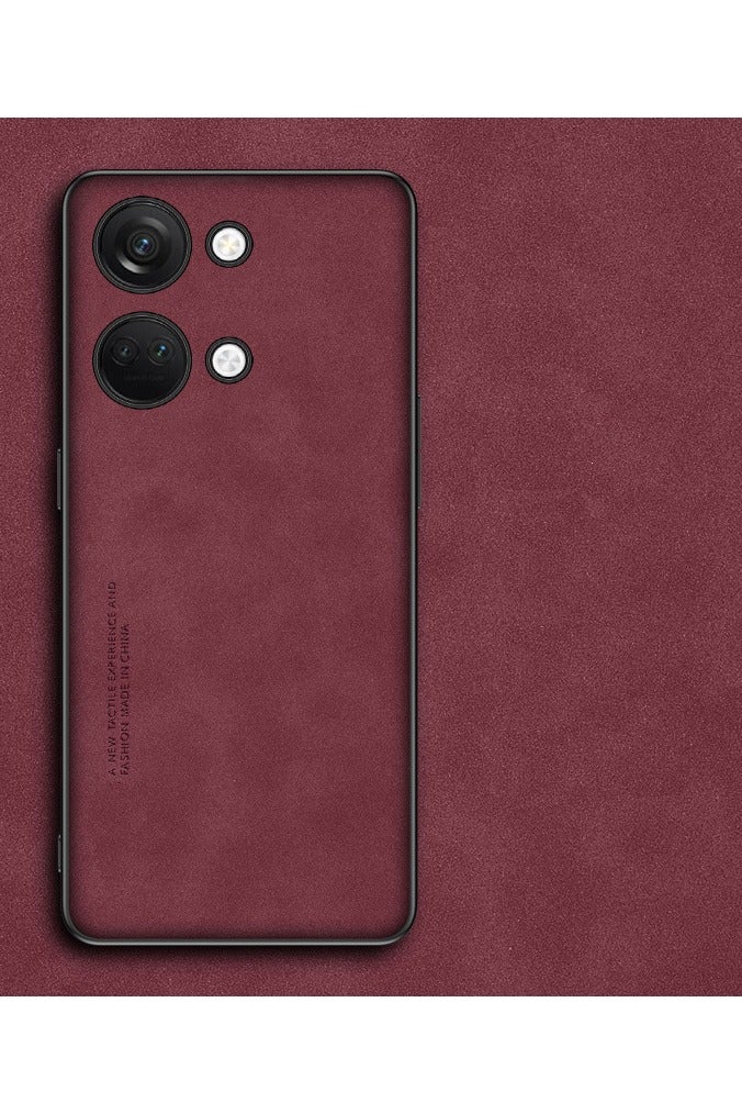 عام غطاء حريري الملمس لوون بلس نورد CE 4 5G - مزود بلوحة معدنية مدمجة.