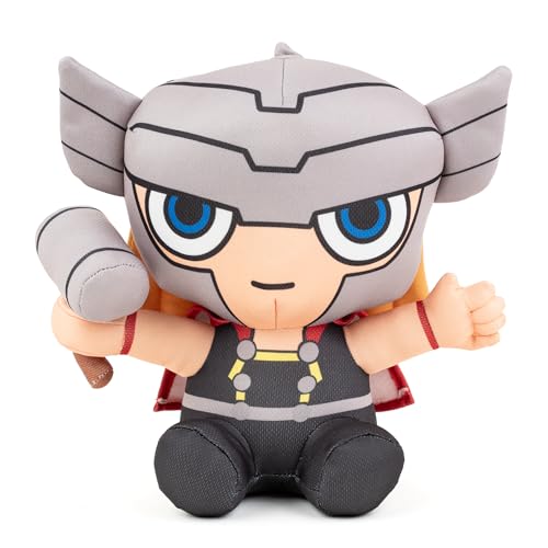 Mirada Marvel Thor Soft Plush Toy – 23cm | Official Licensed Superhero Stuffed for Kids, Boys & Girls | Super Soft Cuddly Character Toy for Fans | Great for Birthday Gifts/Christmas/Diwali - Image 1