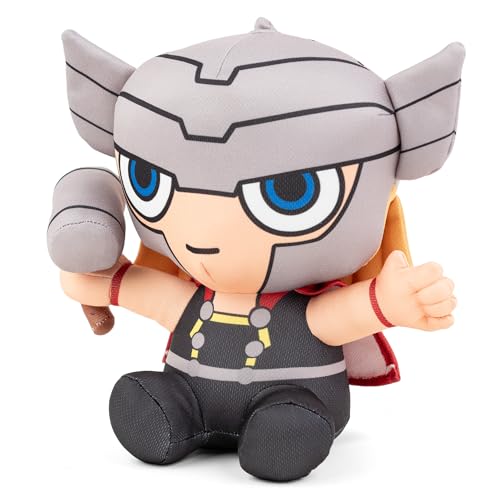 Mirada Marvel Thor Soft Plush Toy – 23cm | Official Licensed Superhero Stuffed for Kids, Boys & Girls | Super Soft Cuddly Character Toy for Fans | Great for Birthday Gifts/Christmas/Diwali - Image 3