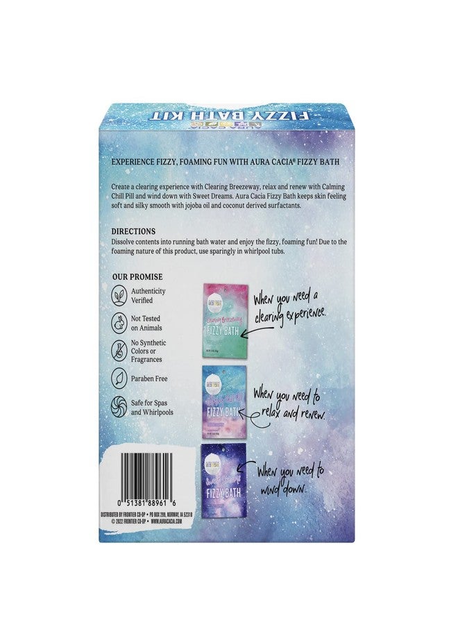 Aura Cacia Fizzy Bath Kit - Image 2
