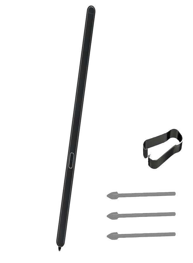 Anglepingping Galaxy Z Fold 6 S Pen Fold Edition for Samsung Galaxy Z Fold 6 Stylus Pen for Galaxy Fold 6 Edition with Replacement Tips/Nibs+Card Pin (Black) - Image 1
