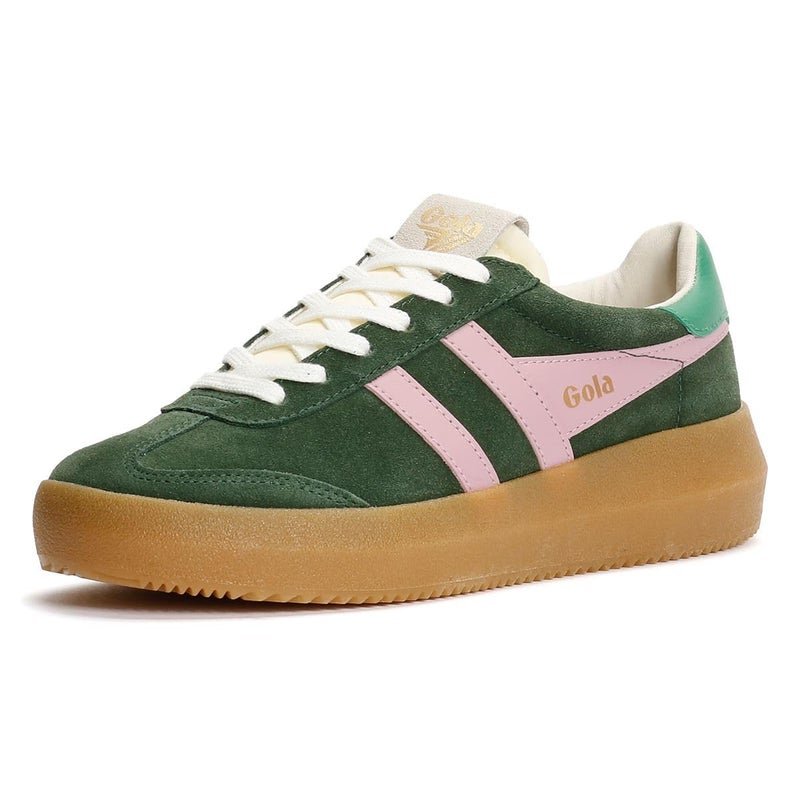 Gola Womens Athena, Evergreen/Candy/Jade/Gum, 9, Medium - Image 3