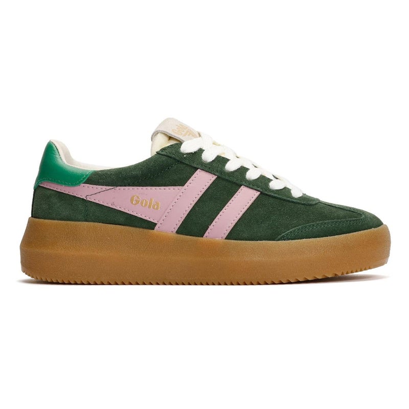 Gola Womens Athena, Evergreen/Candy/Jade/Gum, 9, Medium - Image 5