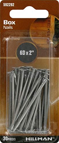 Hillman Polished Box Nails (6D x 2") - 30 pieces (Silver) - Image 3