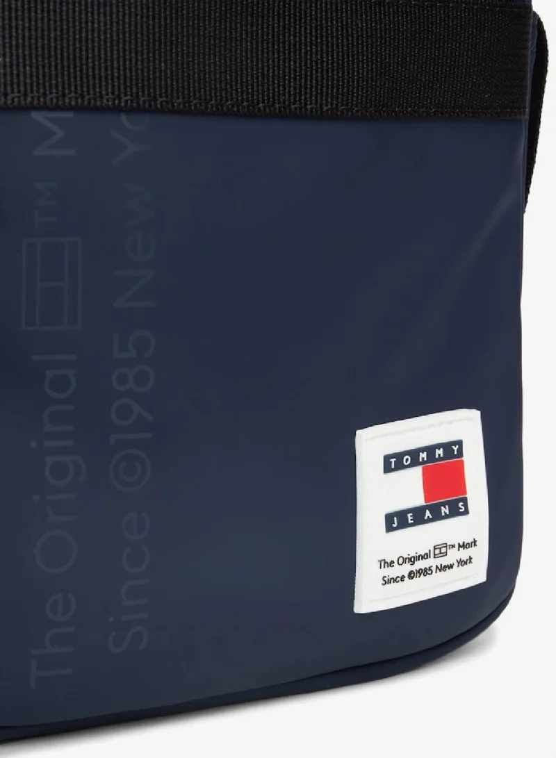 TOMMY JEANS Navy Essential Tonal Logo Reporter Bag for Men | Best Price UAE