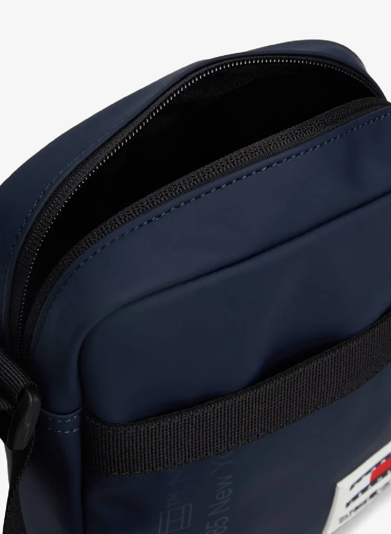 TOMMY JEANS Navy Essential Tonal Logo Reporter Bag for Men | Best Price UAE