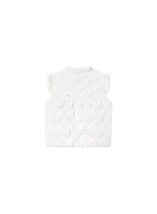 Yeehoo Children's Down Vest Winter Girls Warm Down Jacket Vest (mall Same Style) - Image 1