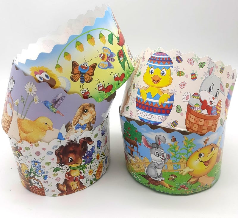 LOVARE Large Panettone Paper Mold Set - Image 1