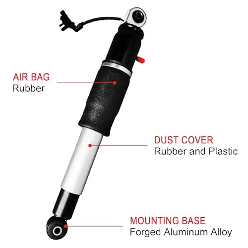 chsuatuo Rear Air Shock Absorbers Compatible with 2015-2020 Cadillac Escalade ESV Chevy Tahoe Suburba GMC Yukon XL, OE Replacement 23151122 23267007 23290661 - Image 5