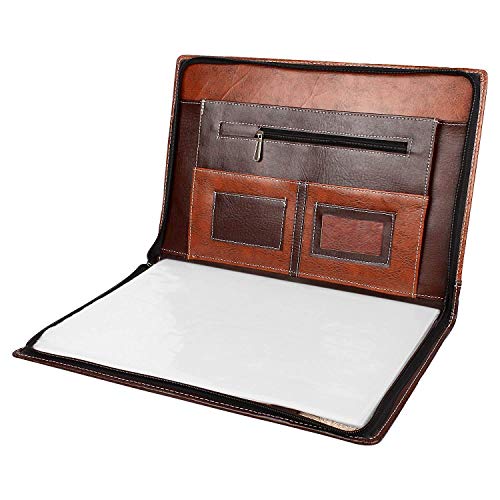 COI Leatherette Material Professional File Folders for Certificates, Files and folders for documents, Document Folder for certificates with 20 Leafs - Image 2