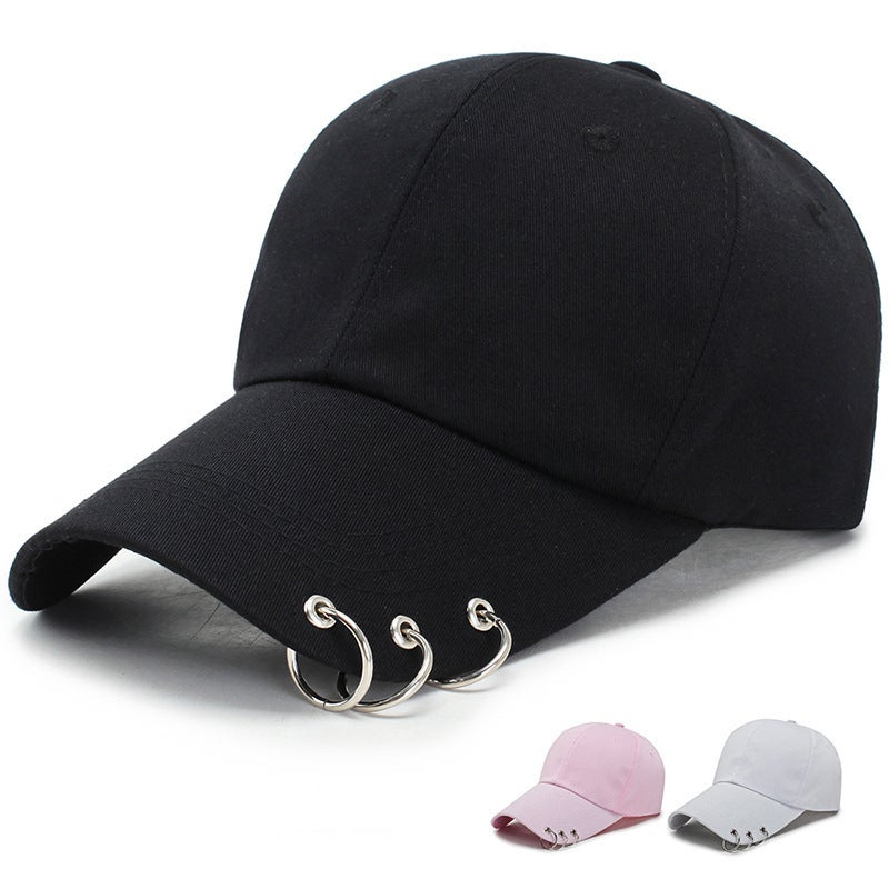 Adjustable Cotton Blend Baseball Cap for Sun Protection - Image 1