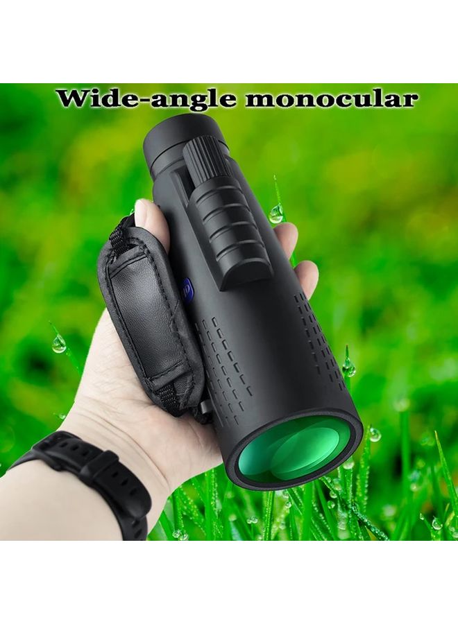 Wide Angle Monocular With 50mm Lens Phone Holder Black Tripod For Outdoor - Image 3