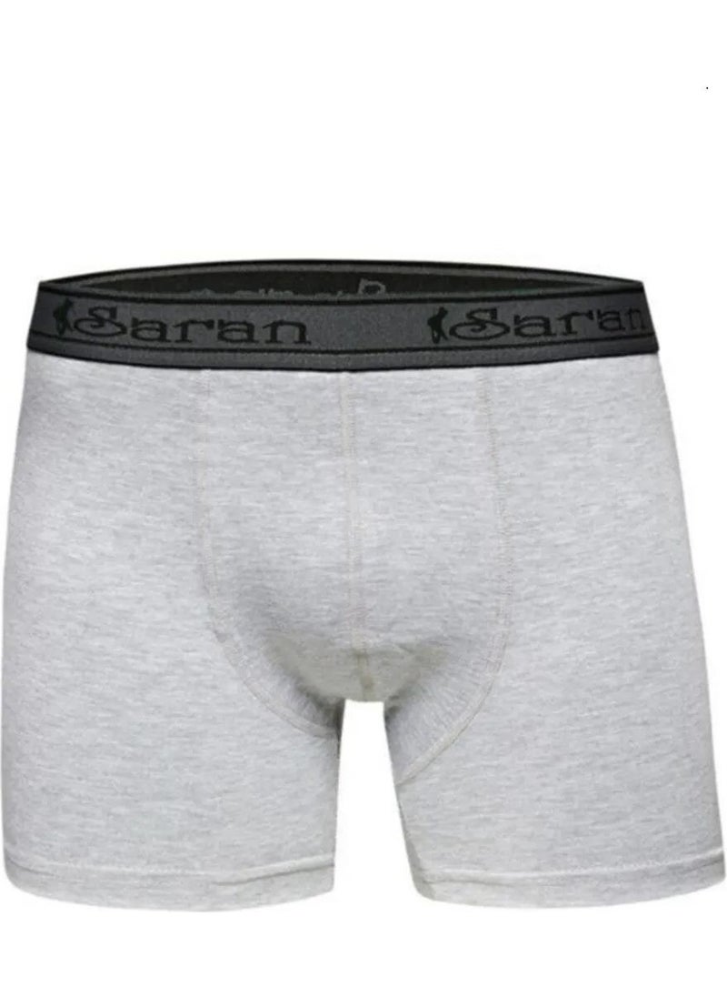 Saran Men's Lycra Cotton Boxer 3103 - 6 Pieces 