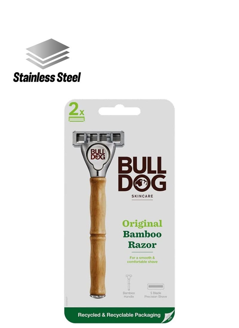 Bull Dog Skincare - Original Bamboo Razor  - Image 1