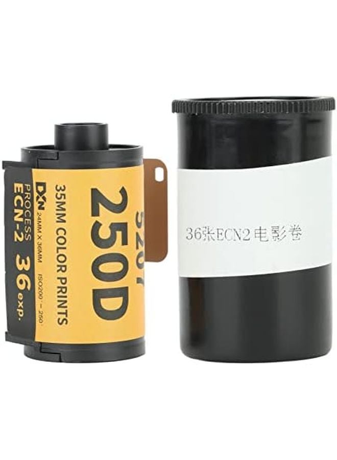 35mm Color Print Film 36 Sheet 200 250 Degree Light Sensitivity ECN 2 Process for 135 Camera - Image 2