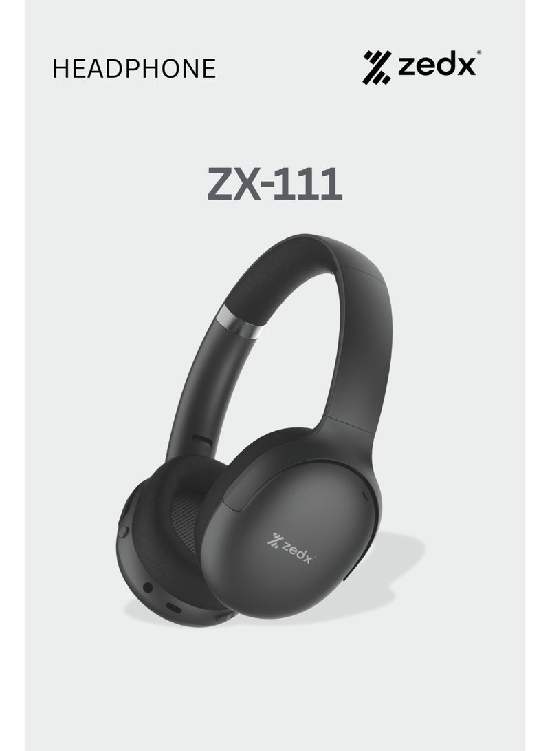 zedx ZX-111 Over-Ear Headphones with ANC