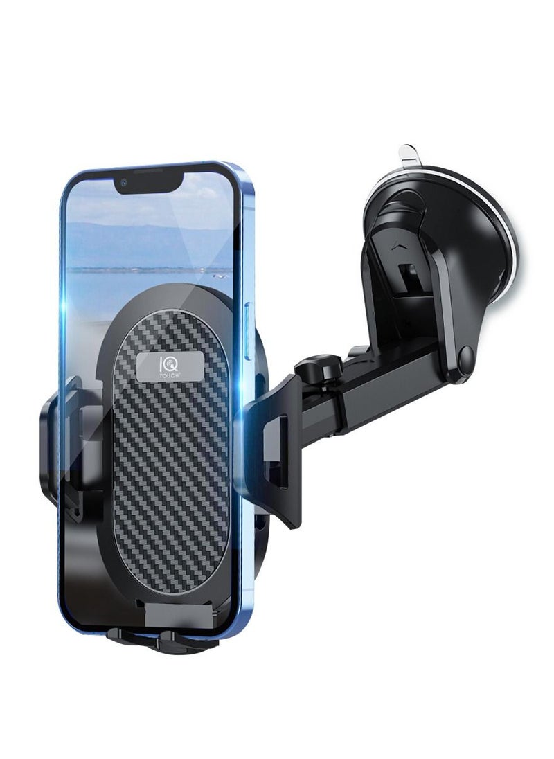 IQ TOUCH حامل هاتف السيارة متعدد الأغراض IQ TOUCH RANGERAIRWING-3، أسود  - Image 2