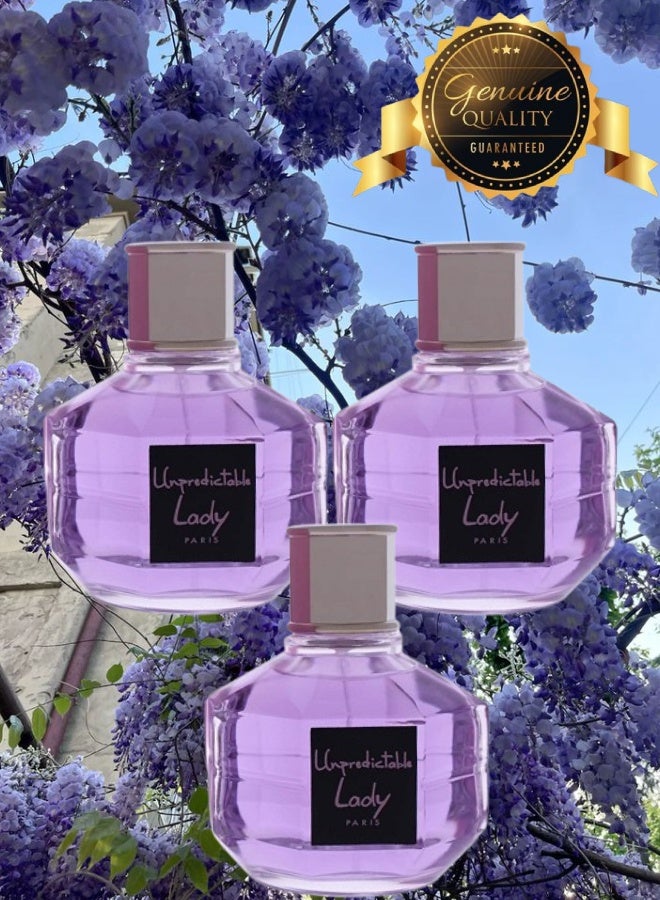 جلين بيري 3 قطع عطر أنبريدكتبال ليدي 100مل - Image 1