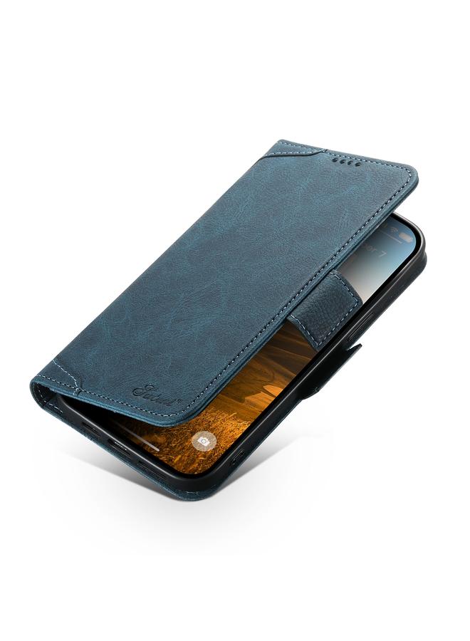 Suteni Case For iPhone 14 Plus SUTENI J07 Multifunctional Horizontal Flip Magsafe Leather Phone Case - Image 5