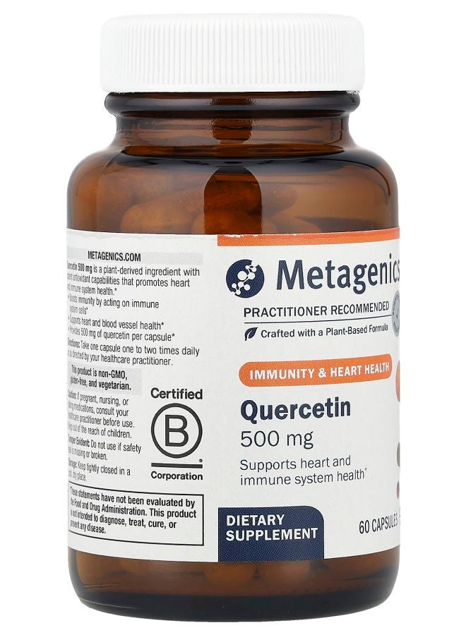 Metagenics Quercetin 500 mg  60 Capsules - Image 2