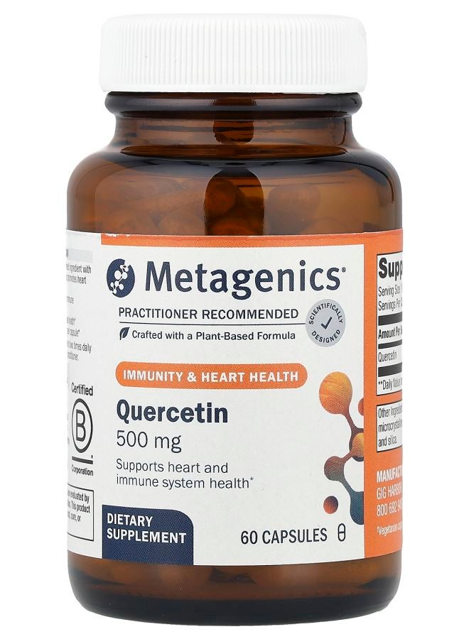 Metagenics Quercetin 500 mg  60 Capsules - Image 1