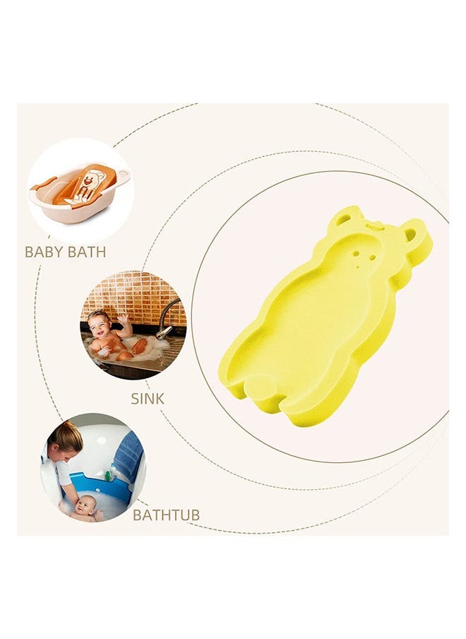 Beauenty - Bear Shaped Anti Slip Baby Comfortable Cushioned Sponge Safety Bath Mat - Image 1