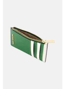 Michael Kors Women Brand Logo Wallets 13 L x 8 H x 1 W cm, Green  - Image 3
